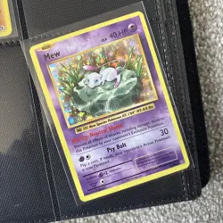 Pokemon Mew Holo Rare Card Evolutions 53/108 Basic 40 HP Psychic - Image 1