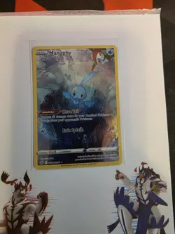 Pokemon TCG Crown Zenith Manaphy Ultra Rare Holo Card GG06/GG70 - Image 1