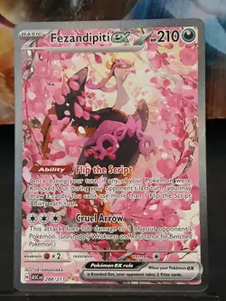 Fezandipiti EX 288/217 Ascended Heroes English Pokemon Card NM - Image 2