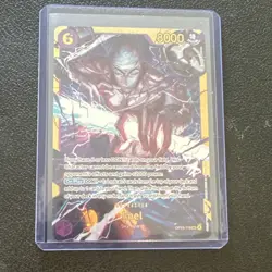 Bandai One Piece Card Game Enel Character OP15-118 SEC Holo 8000 - Image 1