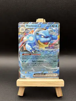 Blastoise EX Stellar Crown Stamped Holo Card 030/142 - Near Mint - Image 2