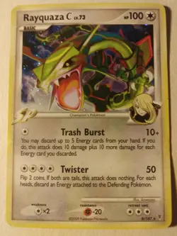 Pokemon Card Rayquaza C Supreme Victors 8/147 Holo Rare - Image 1