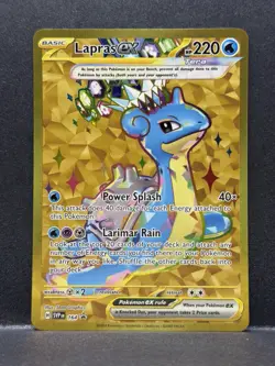 Lapras ex 164 Scarlet & Violet Promo Cards Pokemon TCG NM - Image 1