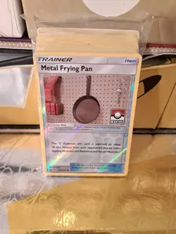 Sealed Pack Of Metal Frying Pan Pokemon Card Promo - Image 1