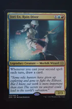 Magic The Gathering MTG JORI EN, RUIN DIVER Duel Decks: Mind vs. Might LP Played - Image 1