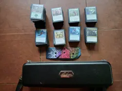 Magic the Gathering MTG 500-card Peasant/Pauper Cube Sleeved w/Quiver Bag! - Image 1
