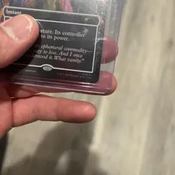 THANOS Magic The Gathering Promo Holo 0001 PSA Magazine Swords to Plowshares - Image 3