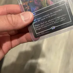 THANOS Magic The Gathering Promo Holo 0001 PSA Magazine Swords to Plowshares - Image 4