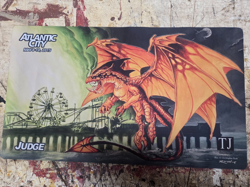 Magic The Gathering Playmat Judge atlantic city 2015 - Image 2