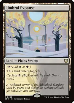 1 x Umbral Expanse - Commander: Secrets of Strixhaven - NM-Mint - MTG - Image 1