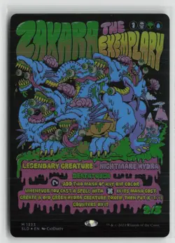 Zaxara, the Exemplary LP Foil 1333 Secret Lair Drop Series Holo MTG - Image 1