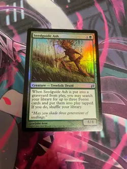 MTG - SEEDGUIDE ASH - FOIL - UNCOMMON - LORWYN - LP - Image 1