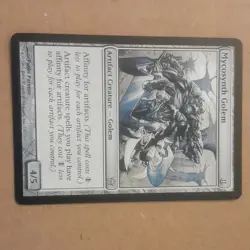 Wizards of the Coast MTG Mycosynth Golem Fifth Dawn #137 Rare Artifact 4/5 - Image 2