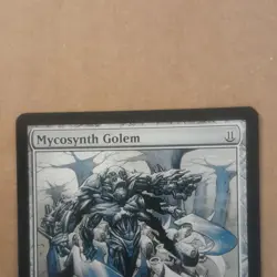 Wizards of the Coast MTG Mycosynth Golem Fifth Dawn #137 Rare Artifact 4/5 - Image 3