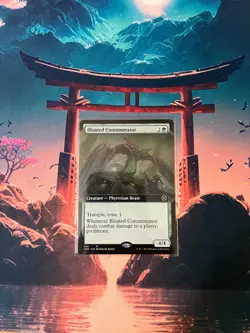 Bloated Contaminator (Extended Art) Phyrexia: All Will Be One MTG Regular NM - Image 1