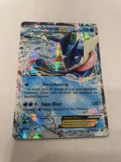 Greninja EX XY20 Pokemon TCG XY Promo Holo 2014 English LP Excellent Condition - Image 1