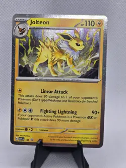 Pokemon Jolteon 169 Black Star Promo Cosmos Holo 2025 - Image 1