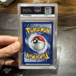 Pokemon TCG Gym Heroes Rocket's Moltres 12/132 Unlimited Holo Rare PSA 7 NM 🔥 - Image 5