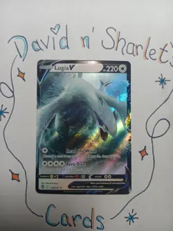 2022 Pokemon SWSH Silver Tempest Lugia V Holo #138/195 - Image 1