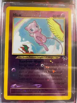 Pokemon Mew 1/18 Southern Islands Reverse Holo Beckett BGS 8.5 - Image 2