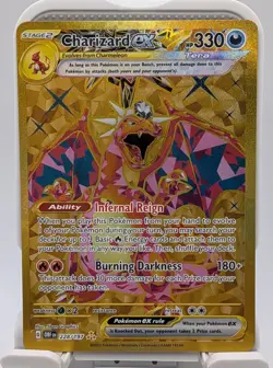 Pokemon TCG-Charizard Ex 228/197 Hyper Rare Full Art Obsidian Flames NM/M - Image 1