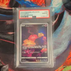 2022 Pokemon Japanese Sword & Shield Vstar Universe #187 Fa/Comfey PSA 10 - Image 1