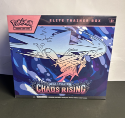 NEW Pokemon Chaos Rising Elite Trainer Box Factory Sealed ETB IN HAND - Image 1