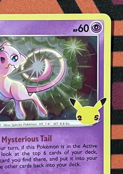 Mew (011/025) Holo Rare | Pokemon TCG Celebrations 25th Anniversary - Image 3