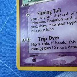 2005 Pokemon HOLO Slowpoke #72/115 RARE Ex: Unseen Forces Expansion Stamped!! - Image 5