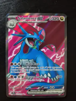 Salamence ex - 177/159 - Pokemon Journey Together Ultra Rare NM - Image 1