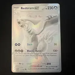 2025 Scarlet & Violet White Flare Reshiram ex BWR #173/086 - Image 2