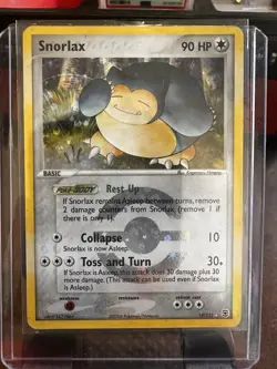 Snorlax (Reverse Holo) 15/112 - EX FireRed & LeafGreen - Pokemon TCG 2004 - Image 1