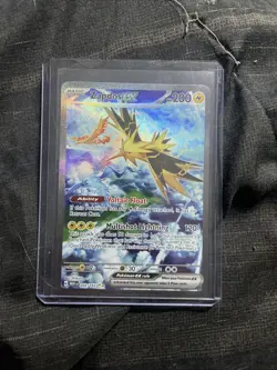 Pokemon TCG Scarlet & Violet Zapdos EX 202/165 Sir Special Illustration - Image 1