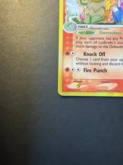 Pokemon TCG Ludicolo 6/100 EX Crystal Guardians Delta Species Reverse Holo Rare - Image 2