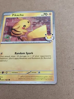 Pikachu 051/162 Pokemon Day 2026 Stamped Promo Pokemon English NM A - Image 5