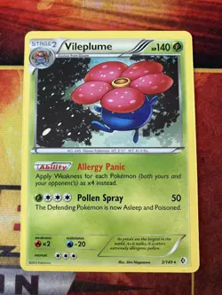 Vileplume - 3/149 - Non-Holo Rare NM-Mint Pokemon - Boundaries Crossed - Image 1