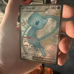 Pokemon TCG Mew EX 216/091 Paldean Fates Full Art Shiny Ultra Rare - Image 2