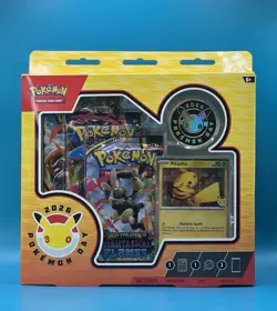 Pokemon TCG: Pokemon Day 30th Anniversary Collection Box – Limited Edition Celeb - Image 1