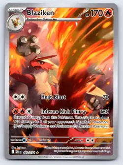 Blaziken 192/182 Illustration Rare Destined Rivals Pokemon Near Mint - Image 1