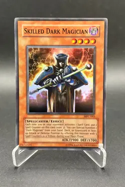 Skilled Dark Magician MFC-065 -Super Rare Unlimited Magician's Force YuGiOh - LP - Image 1
