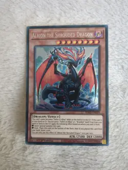 RA05-EN019 Albion the Shrouded Dragon Secret Rare 1st Ed YuGiOh - Image 1
