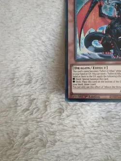 RA05-EN019 Albion the Shrouded Dragon Secret Rare 1st Ed YuGiOh - Image 4