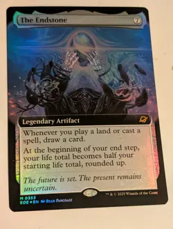 The Endstone (Extended Art) Edge of Eternities Foil NM 353 - Image 1