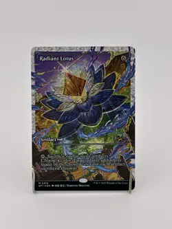 Radiant Lotus (Showcase) (Fracture Foil) Aetherdrift Foil - Image 1
