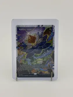 Radiant Lotus (Showcase) (Fracture Foil) Aetherdrift Foil - Image 3