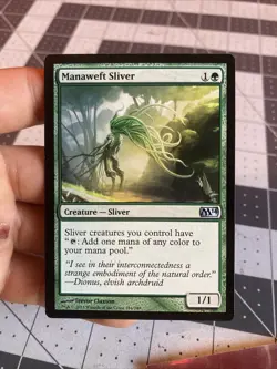 MTG Magic 2014 Manaweft Sliver (4) - Image 1