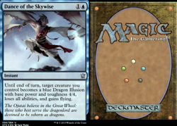 Magic the Gathering -MTG-Dance of the Skywise foil - Image 1