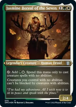 Jasmine Boreal of the Seven (Foil Etched) U Commander: Dominaria United 55 LP - Image 1