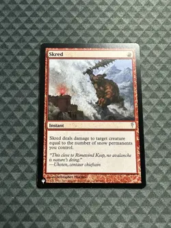 MTG Skred #97/155 Common *The List Reprints (LIST) - Image 1