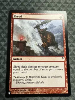 MTG Skred #97/155 Common *The List Reprints (LIST) - Image 2